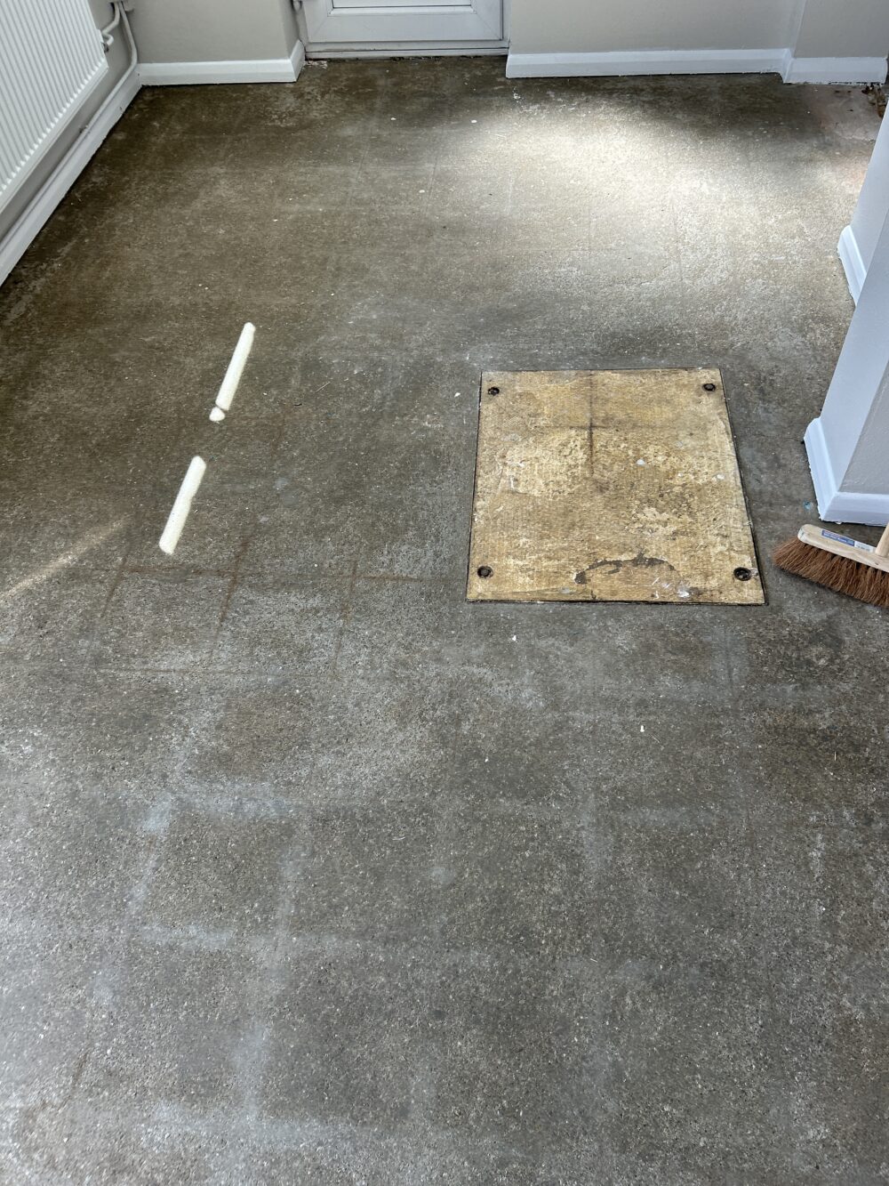 Old Marley tiles uplifted from kitchen & dinner floor in West Drayton